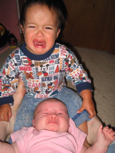 Fussing with Alex